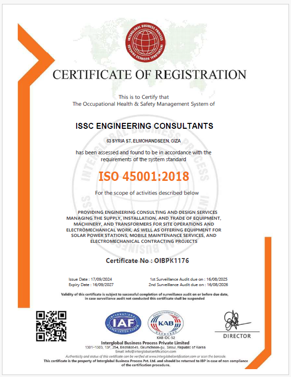 ISO 45001 - Occupational Health & Safety Management Systems